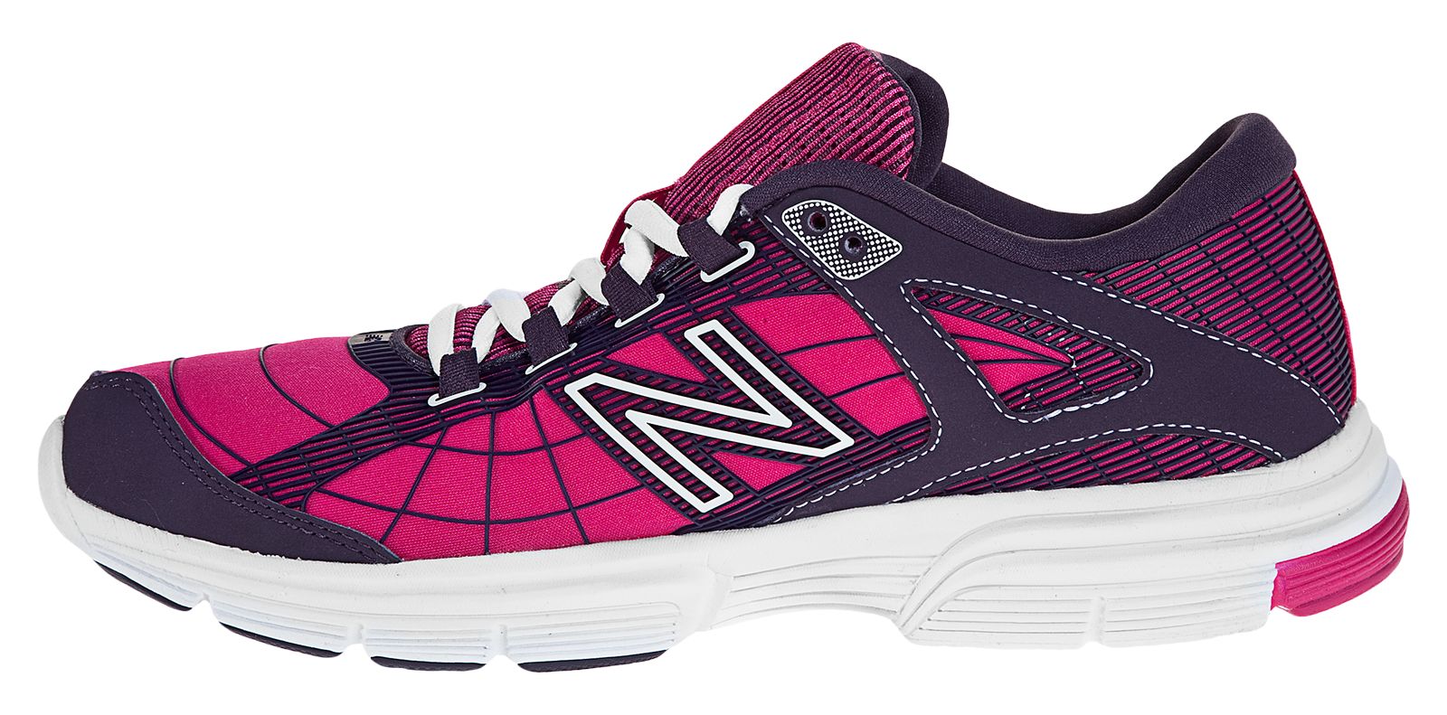 New Balance 813, Pink with Purple &amp; White
