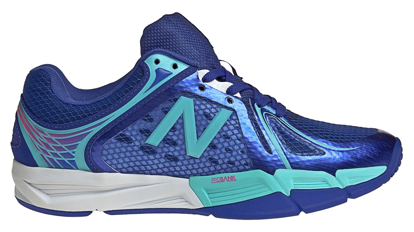 New Balance 997v2, Blue with Neon Blue