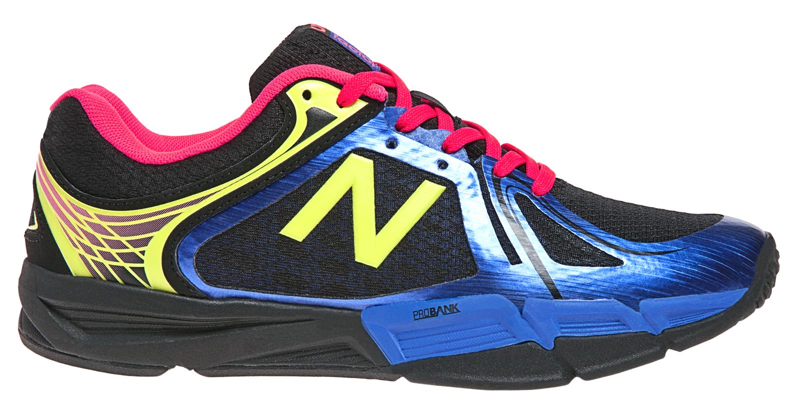 Limited Edition Harley Pasternak 997v2, Black with Royal Blue & Diva Pink