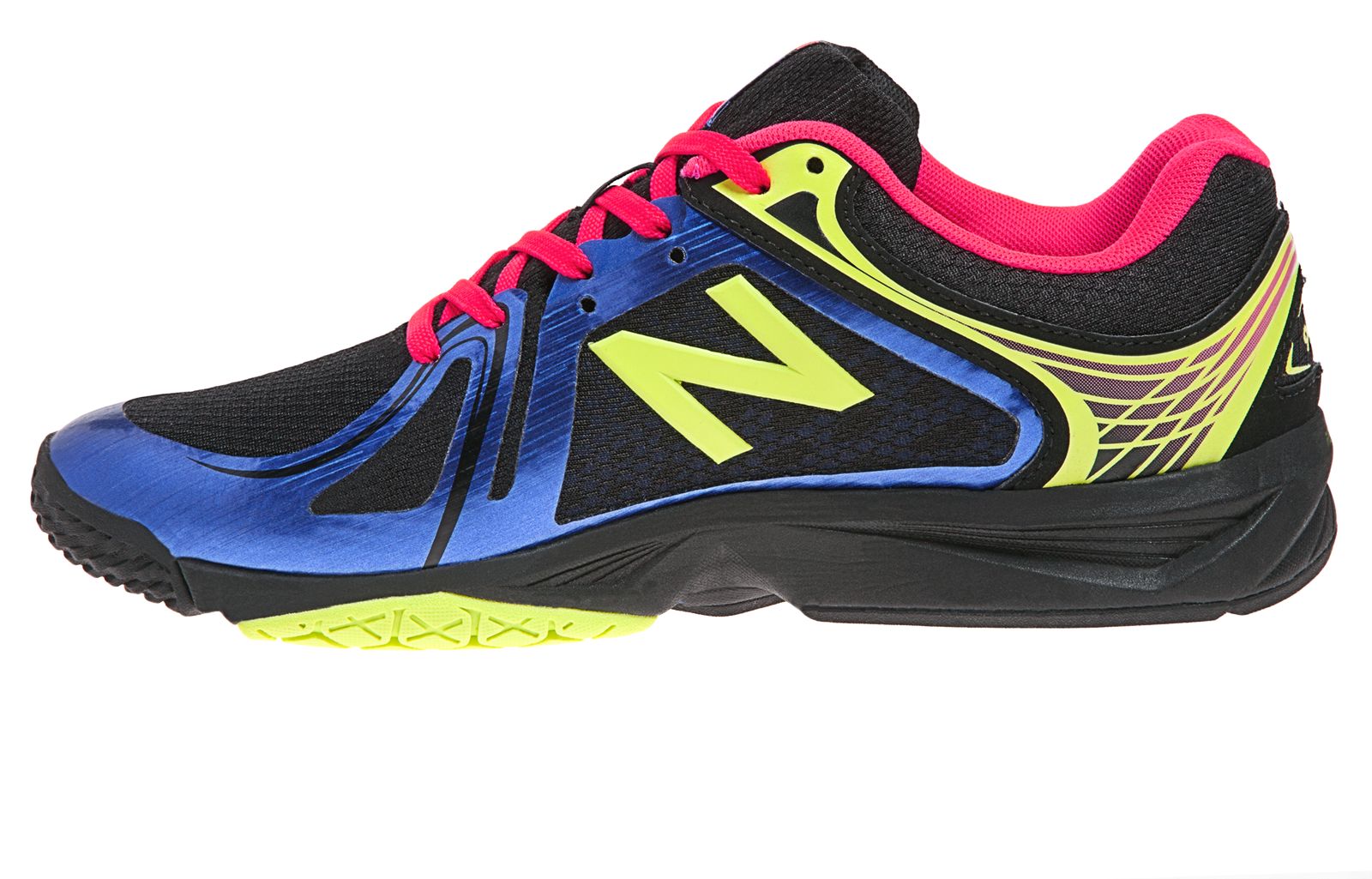 Limited Edition Harley Pasternak 997v2, Black with Royal Blue &amp; Diva Pink