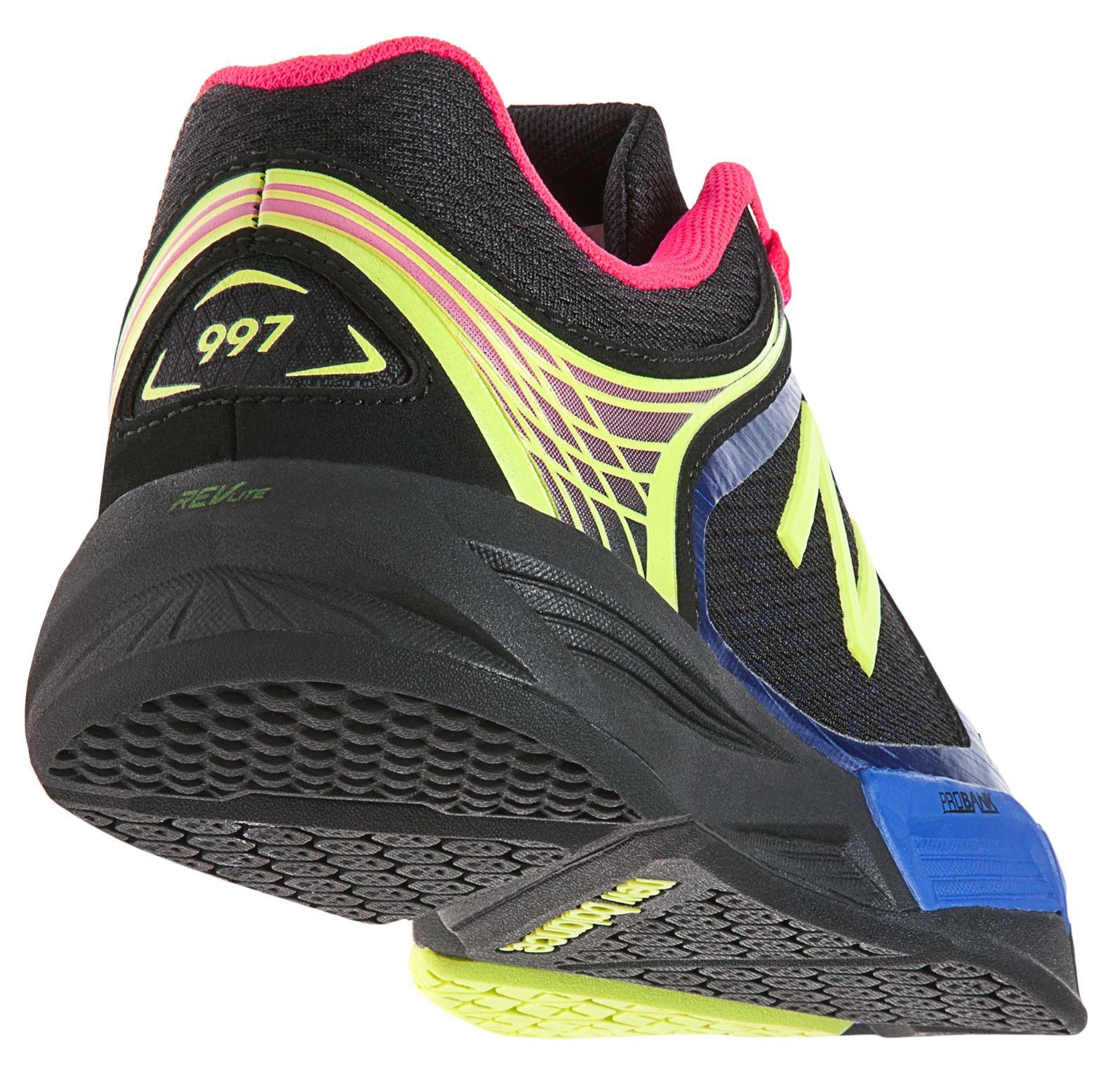 Limited Edition Harley Pasternak 997v2, Black with Royal Blue &amp; Diva Pink