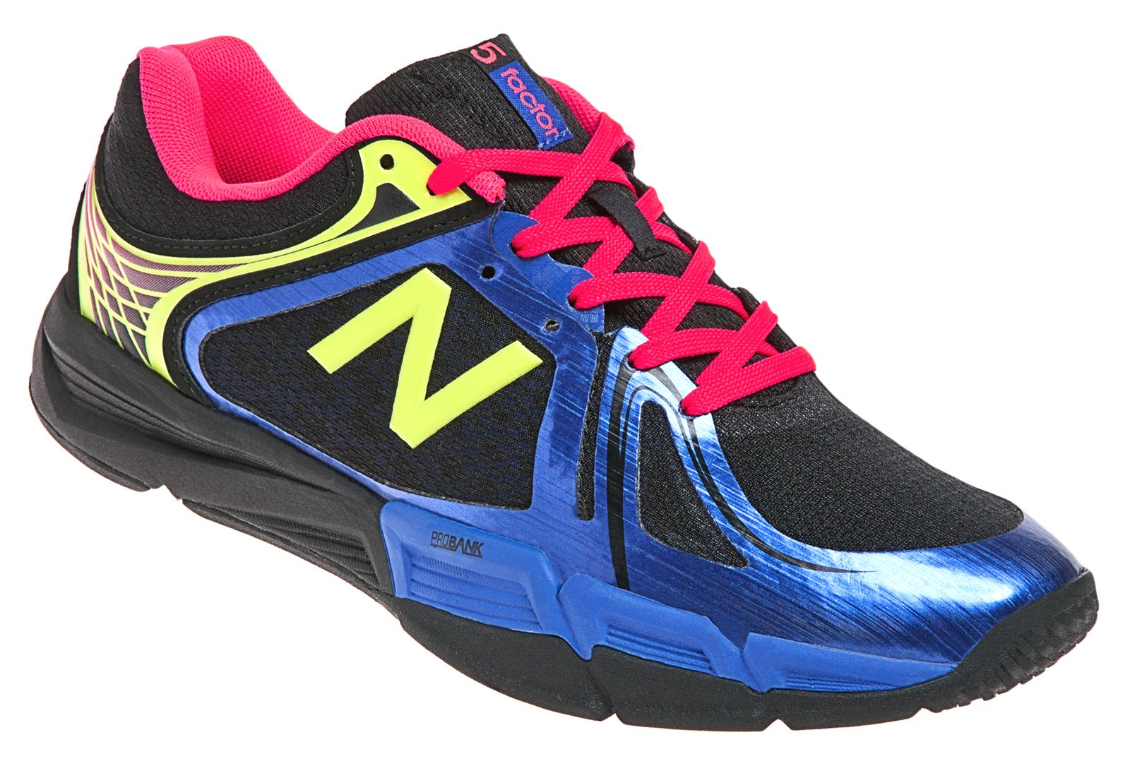 Limited Edition Harley Pasternak 997v2, Black with Royal Blue &amp; Diva Pink