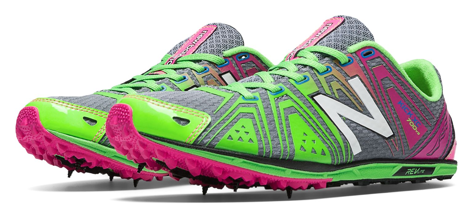 cross country running shoes with removable spikes