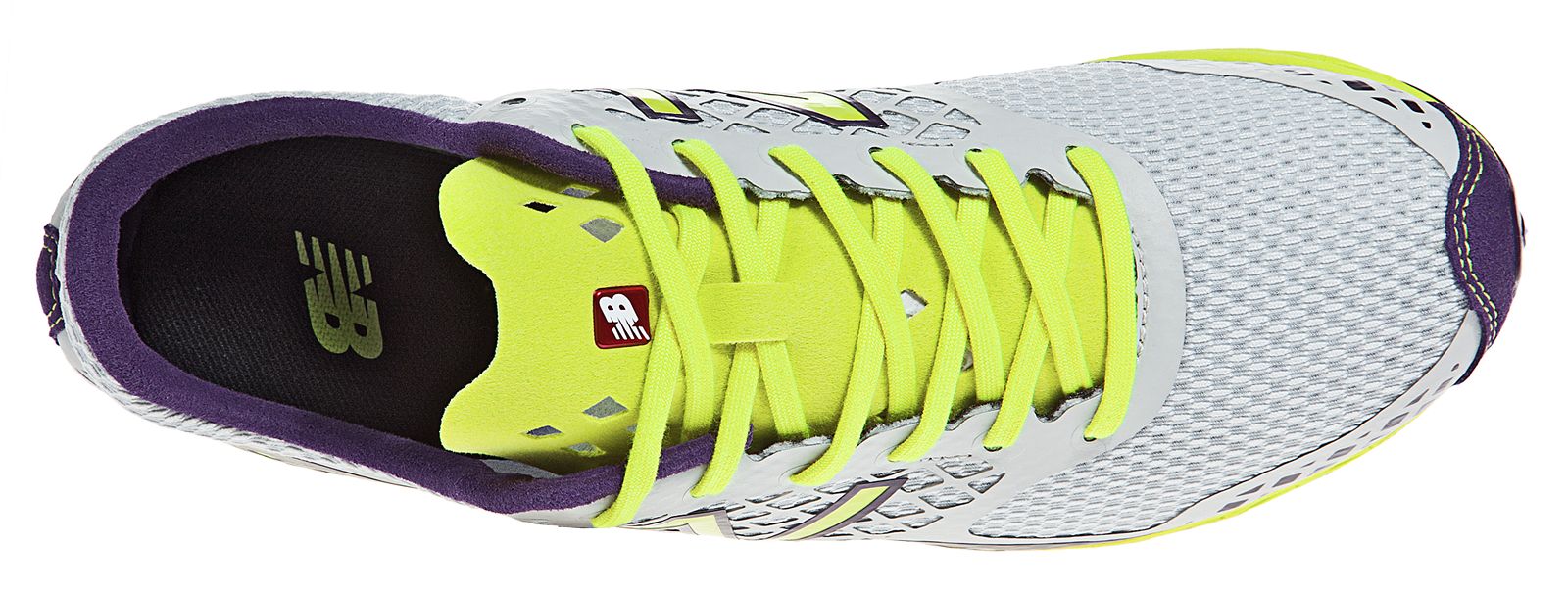New Balance 900, Grey with Purple &amp; Yellow