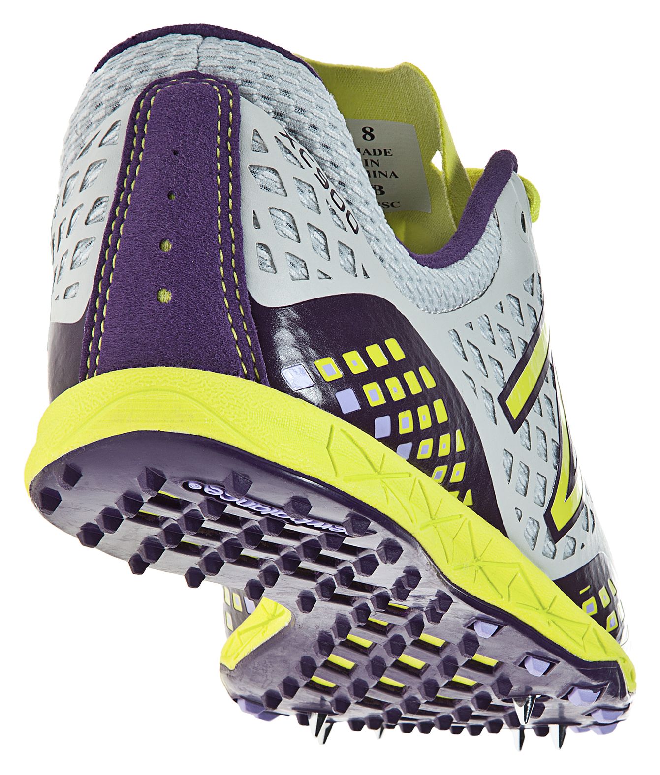 New Balance 900, Grey with Purple &amp; Yellow