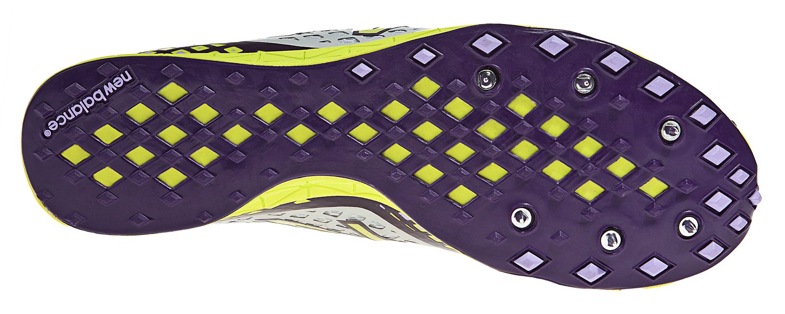 New Balance 900, Grey with Purple &amp; Yellow
