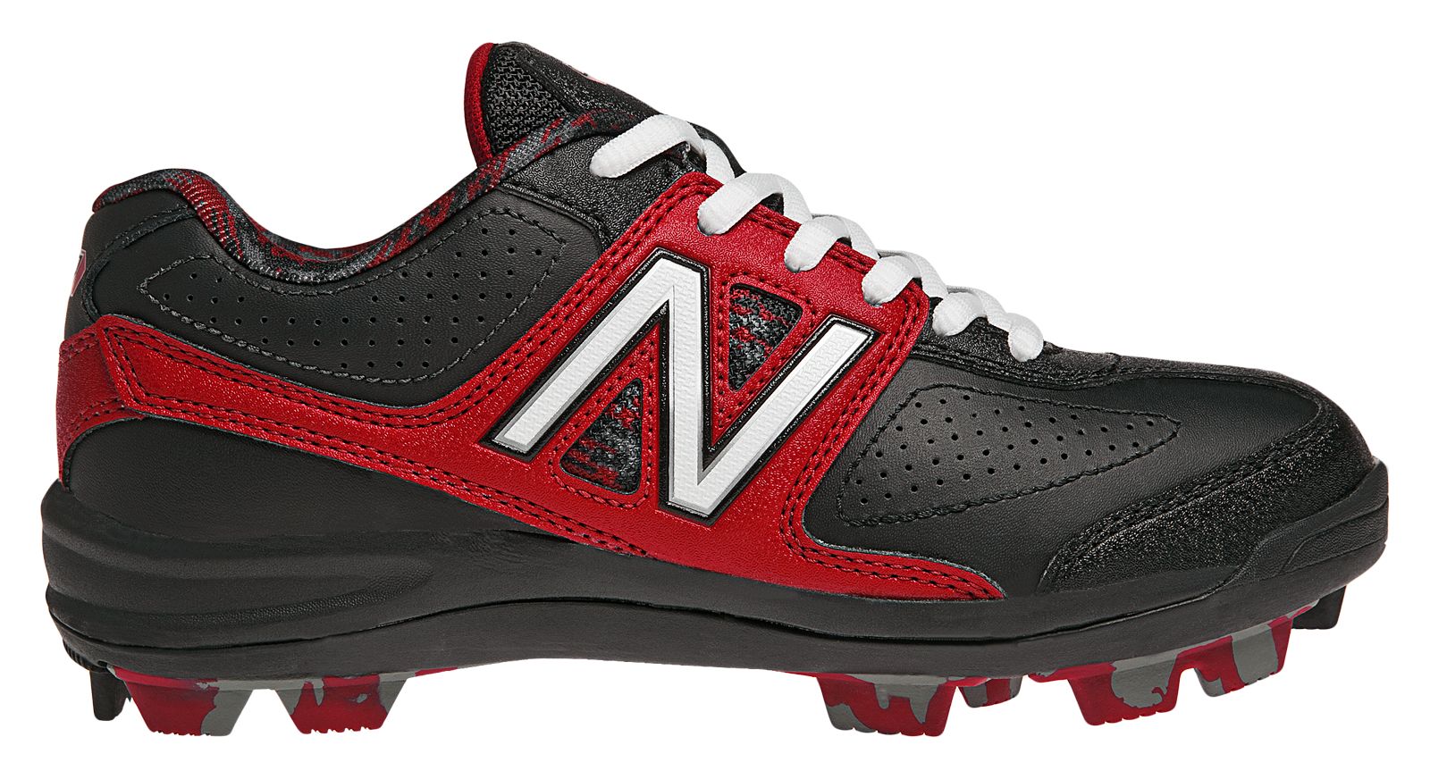 New Balance 4040, Black with Red