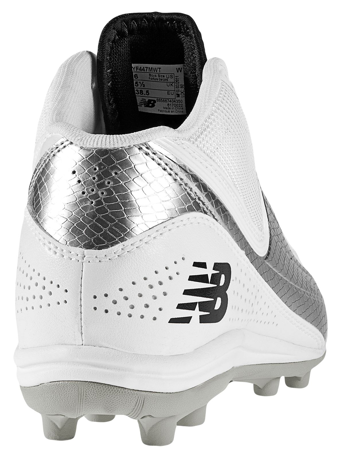 New Balance 447, White with Silver