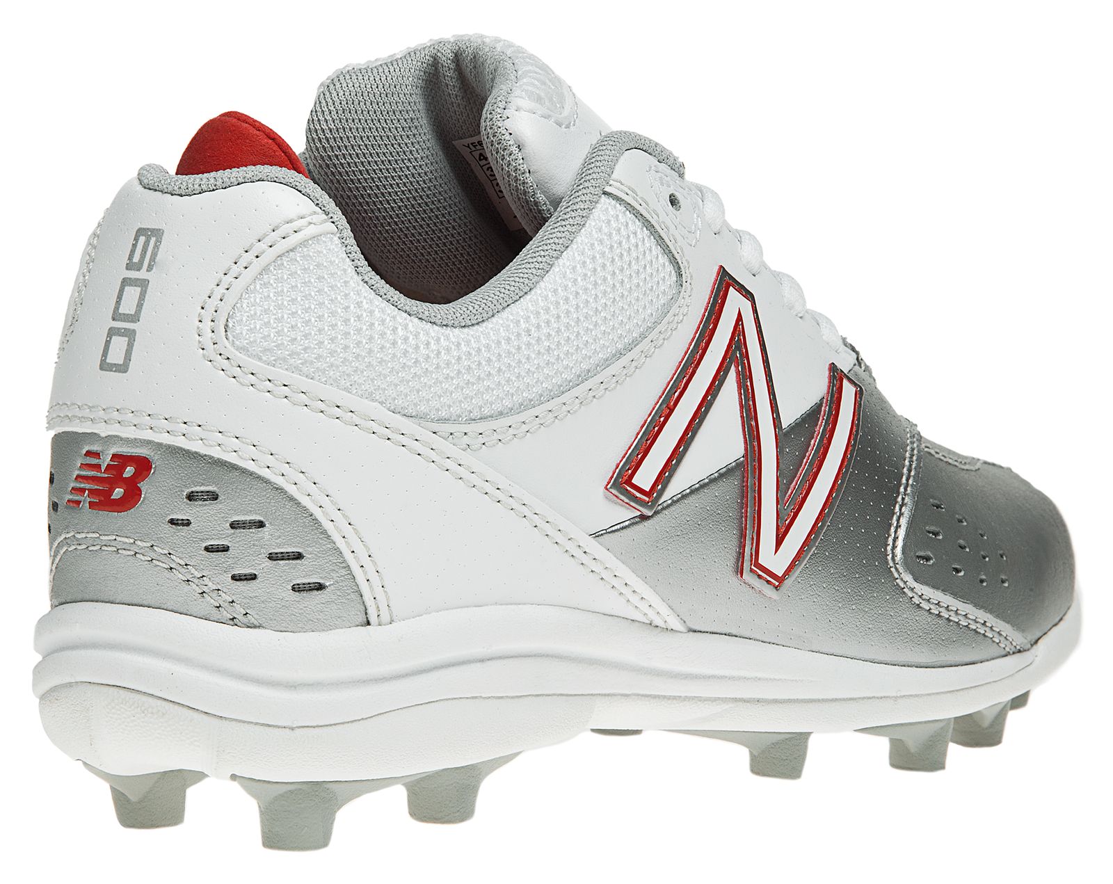 New Balance 600, White with Red