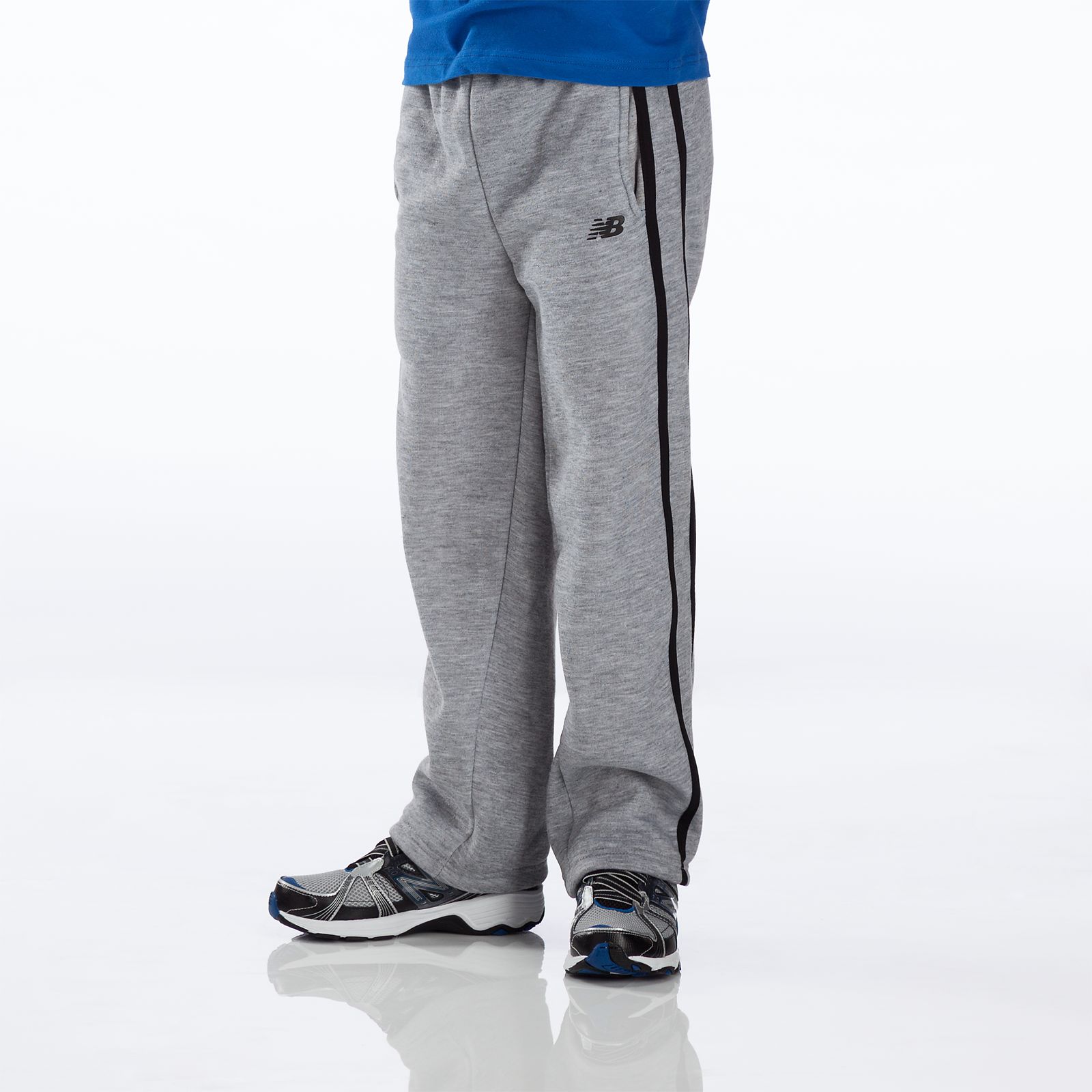 Youth Fleece Pant, Heather Grey