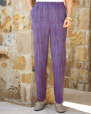 Tweed Pull-On Pants