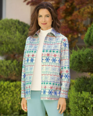Printed Flannel Big Shirt