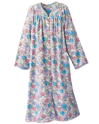 Floral Flannel Models Coat®