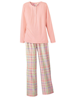 Plaid Lounge Set 