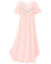 Silk Essence Long Nightgown