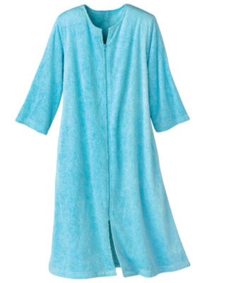 Plush Sculptured Robe