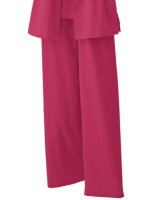 Crinkle Cotton Pant