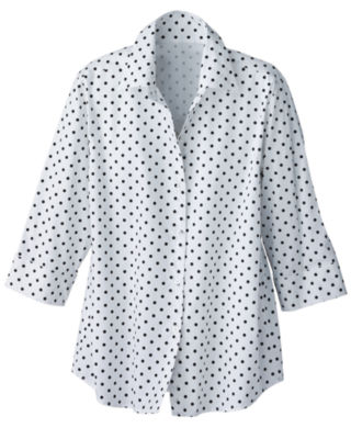 Dot Poplin Shirt