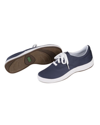 Navy Janey Stretch Twill Shoes