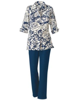 2-Piece Tunic Pants Set