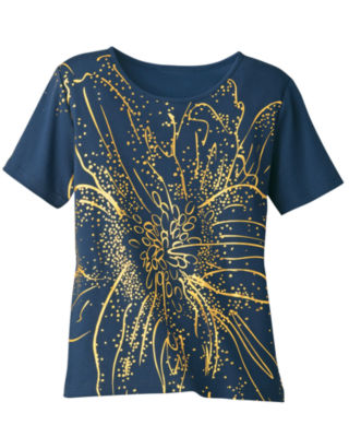 UltraSofts Foil Print Tee