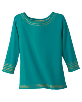 UltraSofts Stitch Trim Tee