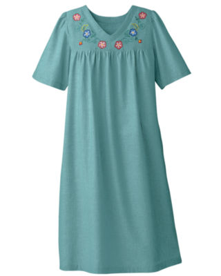Floral Embroidered Dress