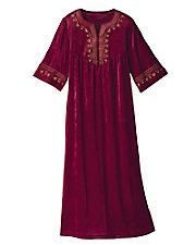Embellished Velour Lounger