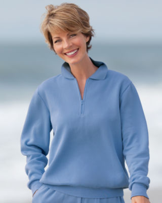Fleece  Zip Pullover 
