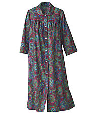 Rich Paisley Print Models Coat ®