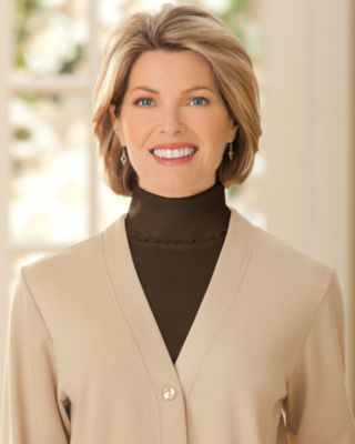 Ruffled Turtleneck Dickey