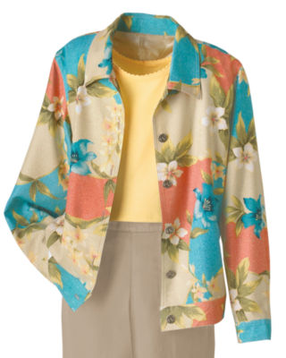 Tropical Floral Jacket