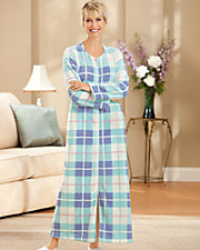 Plaid Plush Robe