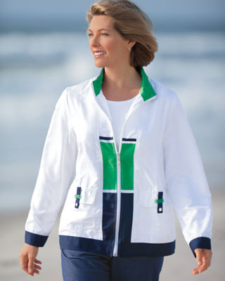 Nautical Colorblock Jacket