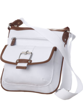 White Spring Fling Shoulder Bag