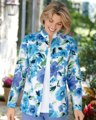 Watercolor Print Jacket