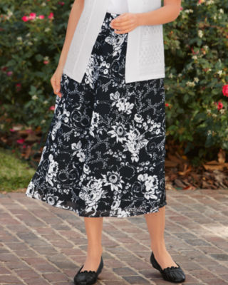 Reversible Printed Skirt