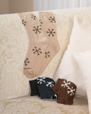 Snowflake Trouser Socks