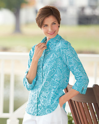 Paisley Floral Shirt
