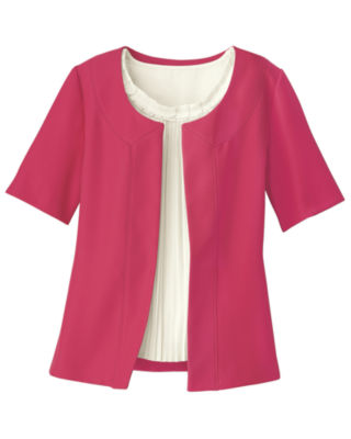 Short Sleeve Suit Jacket 