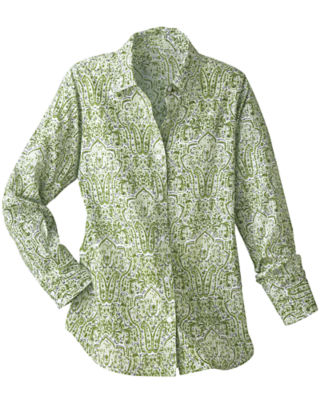 Abstract Paisley Shirt 