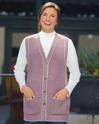 Birdseye Sweater Vest