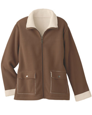 Sherpa Knit Jacket