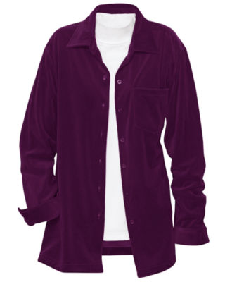 Velour Big Shirt 