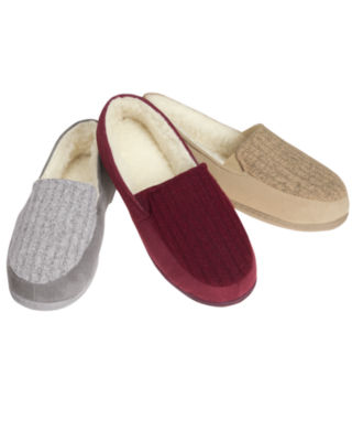 Cozy Cable Knit Slippers
