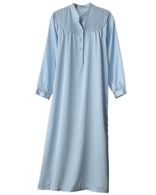 Brushed Back Satin Nightgown 