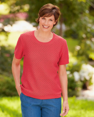 Bubble Stitch Sweater