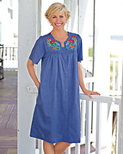Chambray House Coat