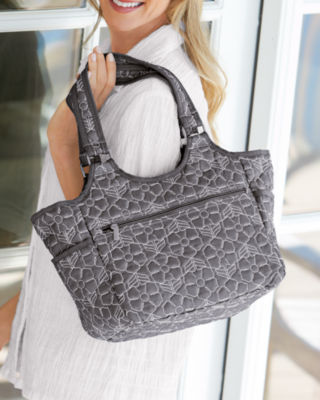 Patterned All Around Tote