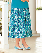 Crinkle Cotton Skirt